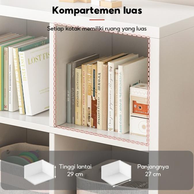 lantai ruang tamu penyimpanan loker rumah tangga sederhana rak buku