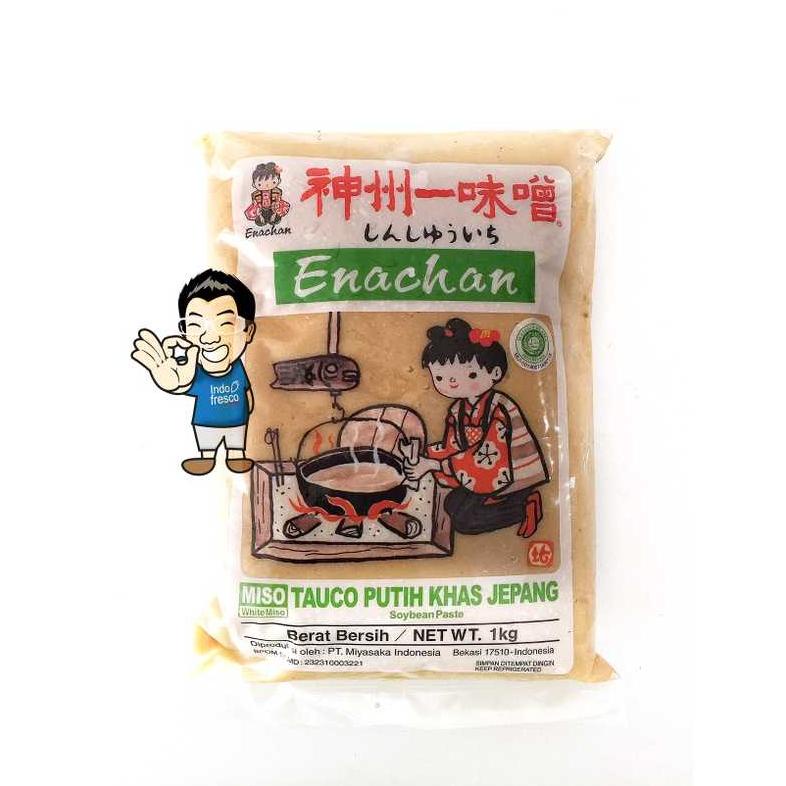 

Shinshuichi Enachan Shiro Miso Paste- Pasta Miso- Tauco Putih 1 Kg
