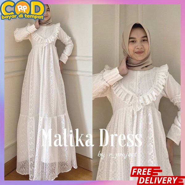 Gmis Dewasa Jumbo Remaja Putih Hitam Gamus Perempuan Lebaran 2024 Baju Dress Polos Tanggung Ibu Hami