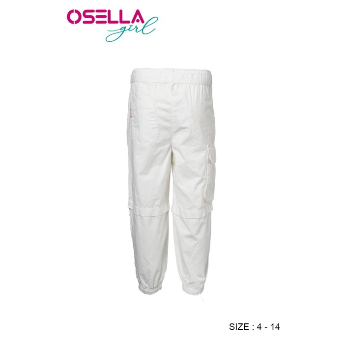 Osella Kids - Celana Jogger Anak Laki-Laki Warna Putih 2387300801 Dds_Ready