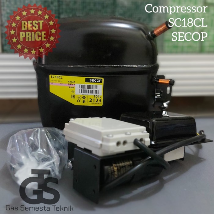 {GrandShop} COMPRESSOR SECOP SC18CL  KOMPRESOR SC 18 CL SECOP Murah