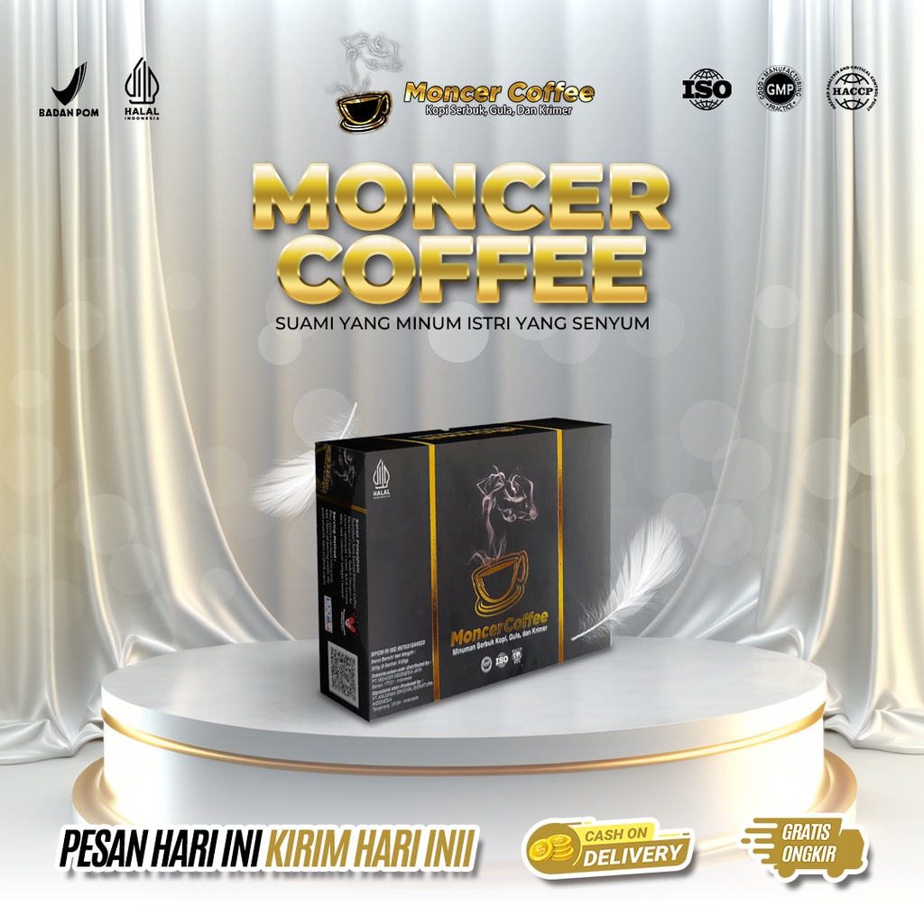 

Kopi Mooncer Coffee Original | Kopi Pria Tingkatkan Stamina | Sudah Bpom & Halal