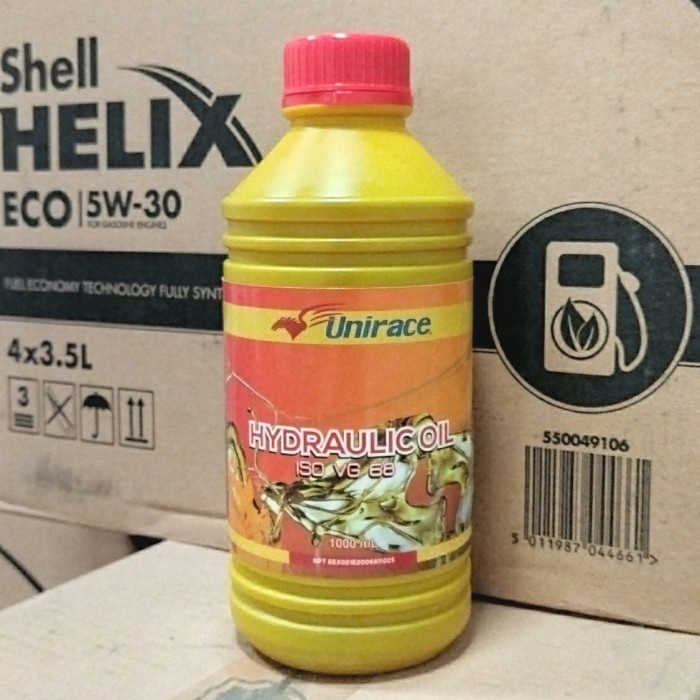Oli Hidrolik Hydraulic Unirace Hydraulic Oil Iso Vg 68 Sae 20 1 Liter Best