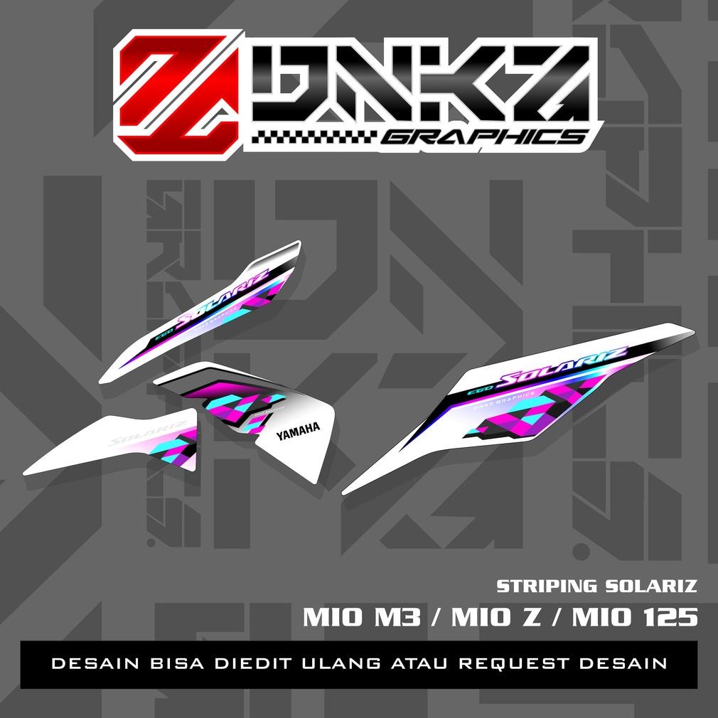 Special - Stiker Mio M3/Z Decal Striping Standar Mio M3/Z  Solariz Standar DNKZ ..