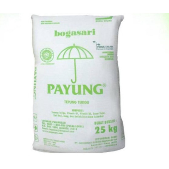 

Tepung Terigu Cap Payung 25kg