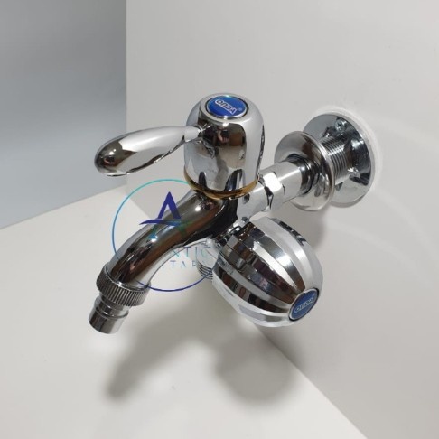 kran shower cabang / kran double kuningan ONDA