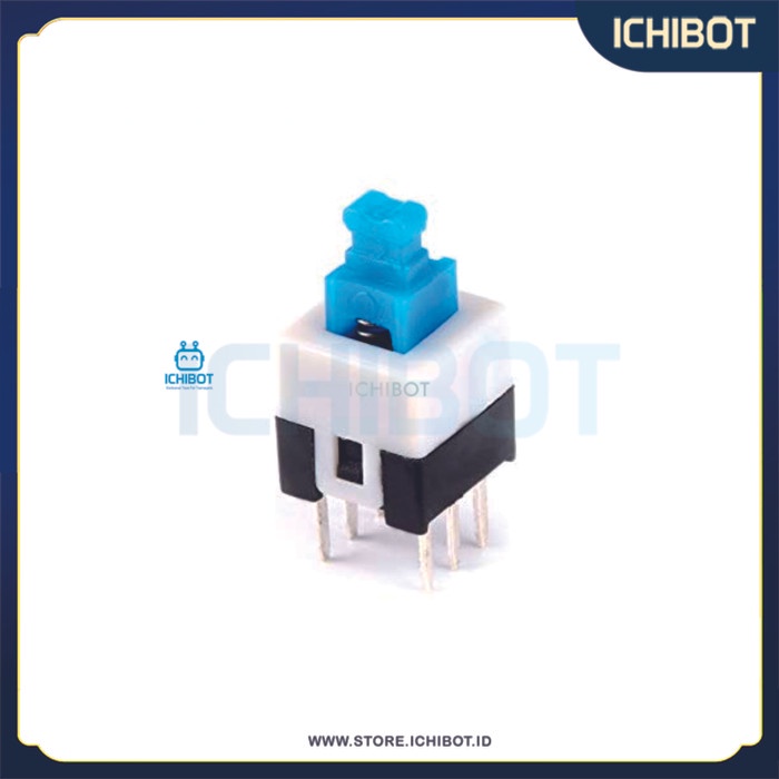 Self Locking Switch Saklar 6 Pin 7*7mm DPDT