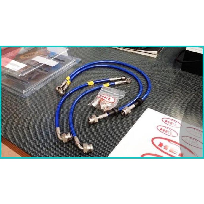 Aksesoris HEL Stainless Brakeline Selang rem braided Isuzu MUX MU-X 16