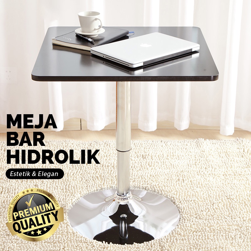 Meja Bar Hidrolik Meja Makan Cafe Meja Teras Minimalis Meja Barbershop Meja Ruang Tamu Premium