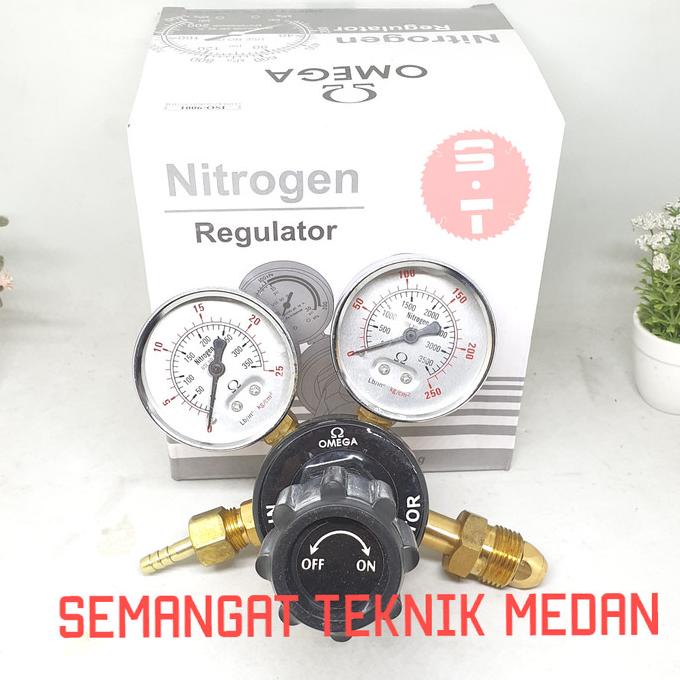 TERBARU - N2 REGULATOR NITROGEN UNTUK TABUNG GAS NITROGEN N2 OMEGA
