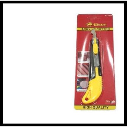 

TERBARU BISON PLASTIC CUTTER ACRYLIC PISAU POTONG PLASTIK AKRILIK KATER MIKA !!!!!!