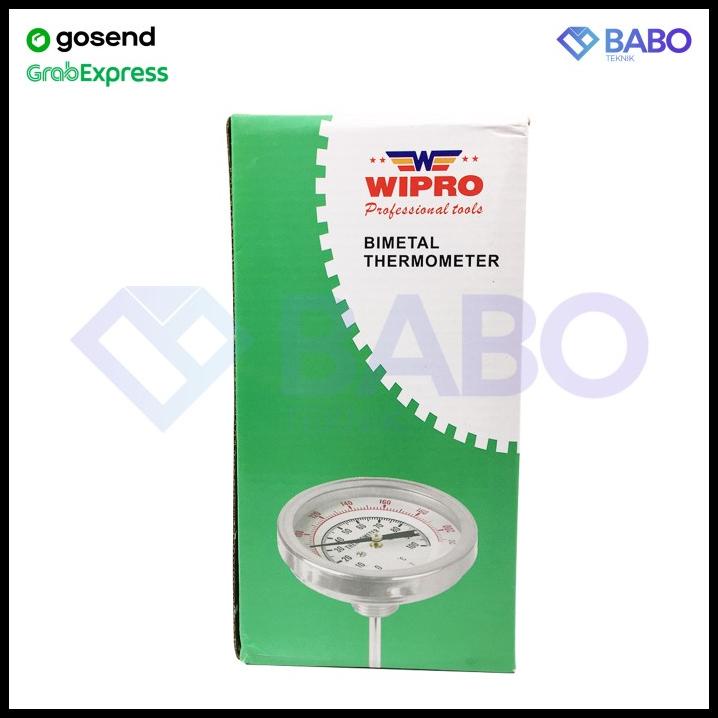 TERBARU WIPRO THERMOMETER PAYUNG 4 INCH / THERMOMETER BIMETAL PAYUNG 