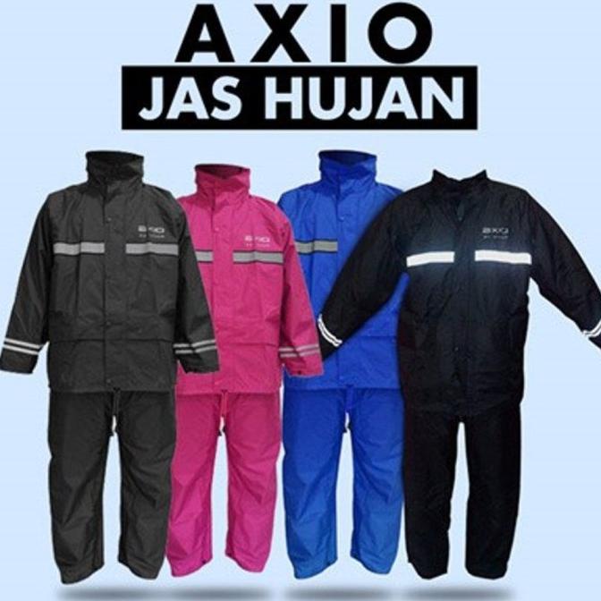 JAS HUJAN AXIO JAKET HUJAN AXIO ORIGINAL FREE TOTEBAG AXIO PRIA WANITA