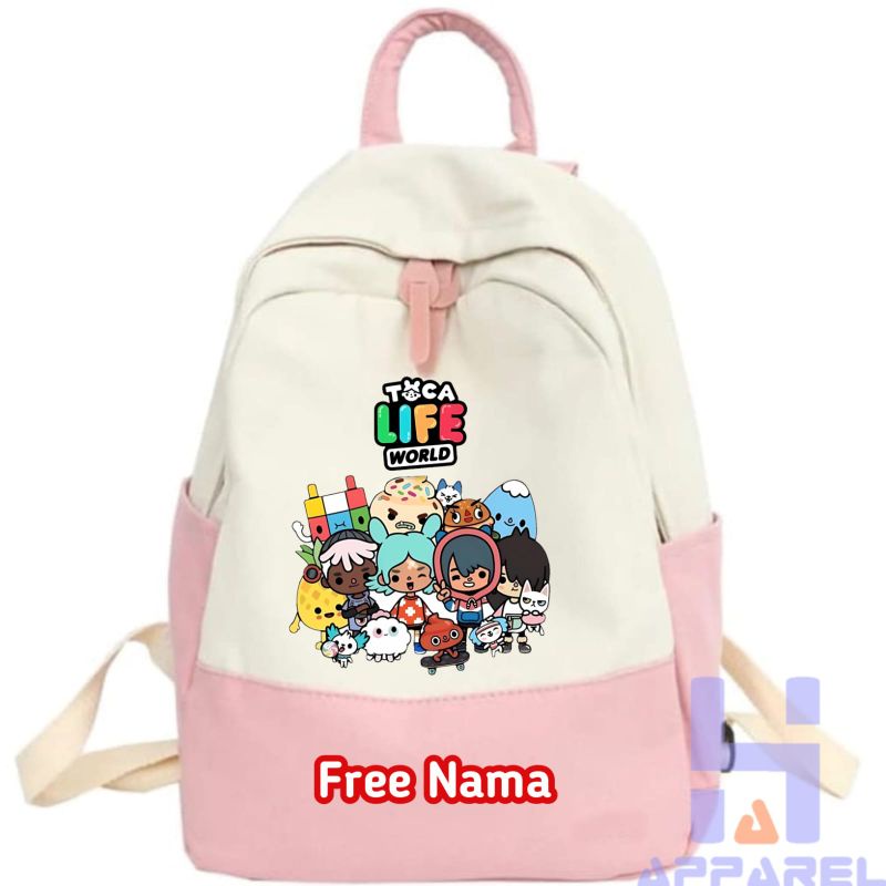 TAS RANSEL ANAK TOCA BOCA TOCA LIFE WORLD