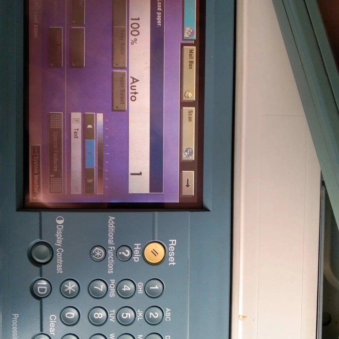 Katlen Lcd Mesin Fotocopy Ir 5020 6570 4570 5050