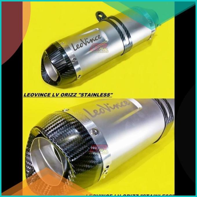 Knalpot Leovince LV One Orizz Fullsystem Honda New Beat Fi 2020 16novz