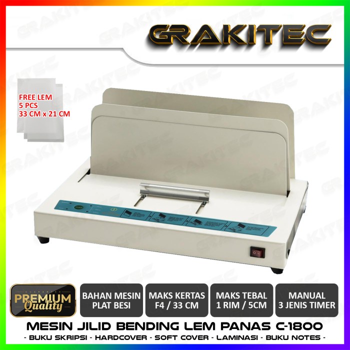 

Mesin Jilid Buku Bending F4 Lem Panas Bending Kualitas Premium