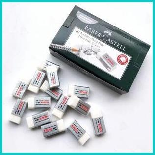 

Penghapus Pensil Faber Castell Warna Putih Setip Stip Pensil Eraser 16