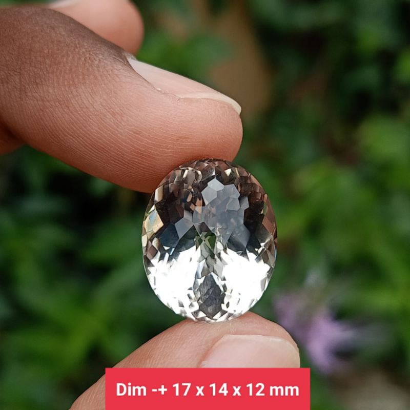 batu kecubung air Kalimantan cutting manual excellent