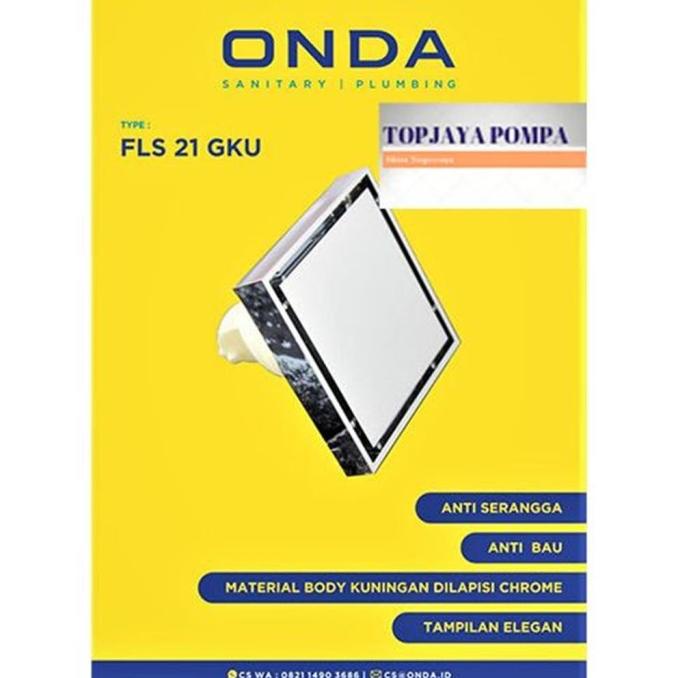FLOOR DRAIN FLS 21 GKU ONDA KUNINGAN