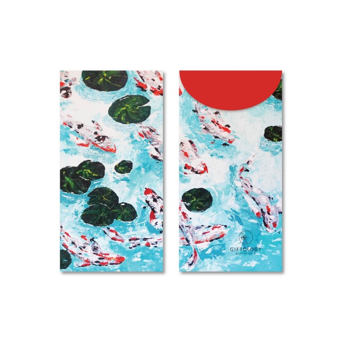 

New! Amplop Angpau Modern Angpao Imlek Modern isi 5 pcs - 17. KOI Limited