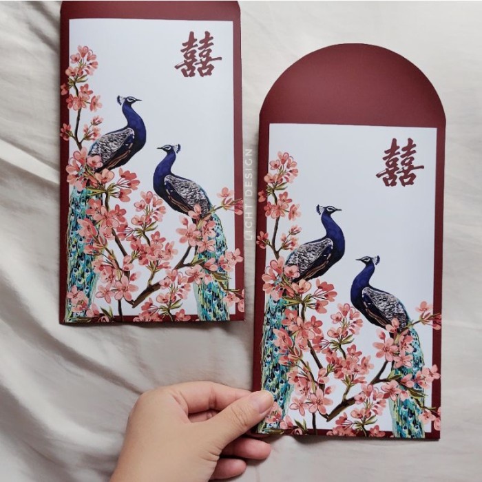 

New! Custom Angpao JUMBO / Angpao Sangjit / Angpao Imlek / Angpao Wedding Limited