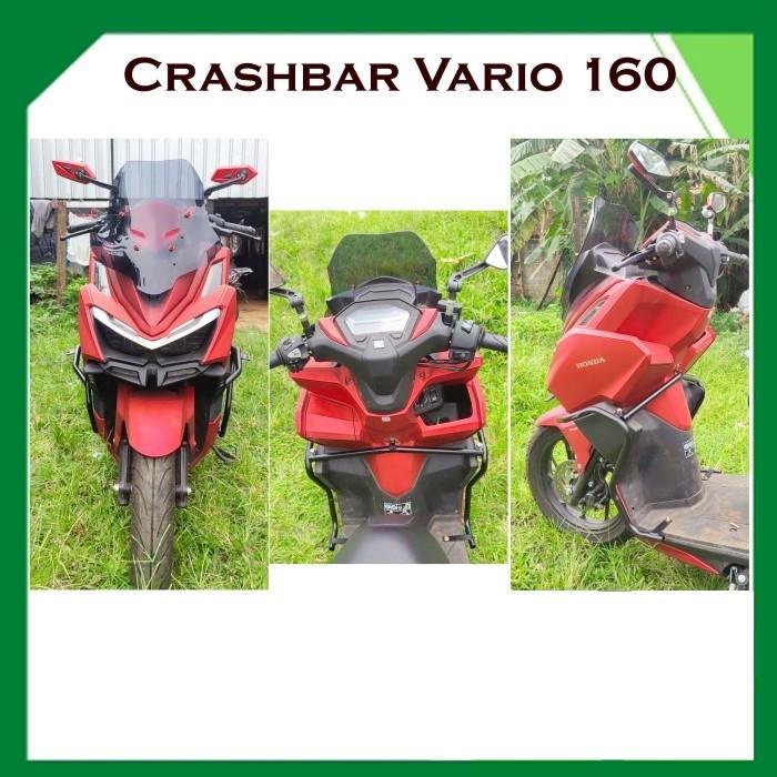 CRASHBAR VARIO 160 TUBULAR VARIO 160 DUDUKAN LAMPU VARIO 160