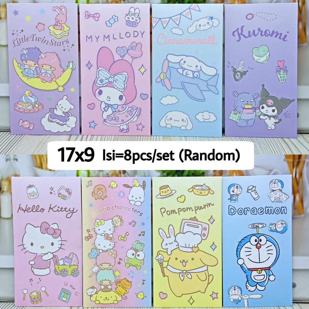 

Promo! AMPLOP ANGPAO KARAKTER | AMPLOP ANGPAO HELLO KITTY | AMPLOP ANGPAO SANRIO KUROMI MELODY CINAMOROLL DORAEMON Termurah