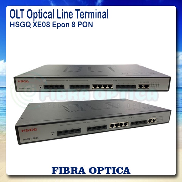 OLT HSGQ XE08 EPON OLT 8 PON 10G EPON OLT 8 PON 10G UPLINK FTTH