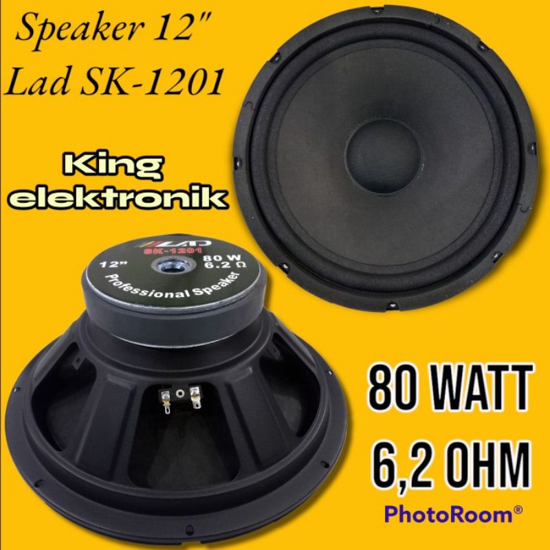 SPEAKER WOOFER 12INCH LAD SK 1201 DOUBLE MAGNET