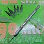 pisil pisau jalu ayam alat raut taji ayam tarung berkwalitas bonus 5 mata pisau penajam jalu asli or