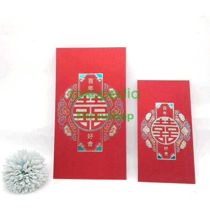 

[IMLEK] Angpao sangjit shuangxi wedding panjang premium 6033 TERLARIS