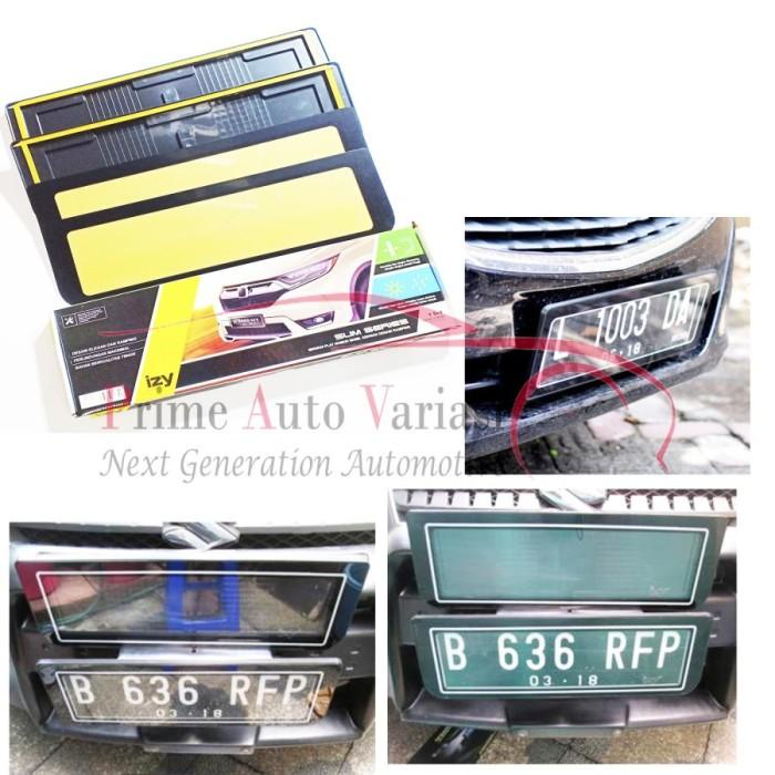 FRAME PLAT NOMOR IZY / DUDUKAN PLAT NOMOR MIKA IZY / PLAT NOMOR MOBIL
