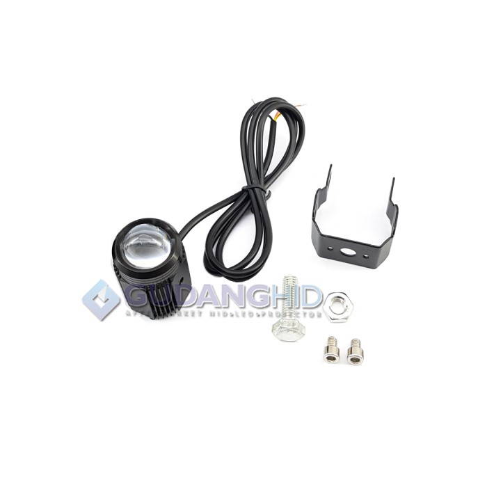 lampu tembak sorot motor led laser d2 foglamp mini projie 20w cree led m3m2