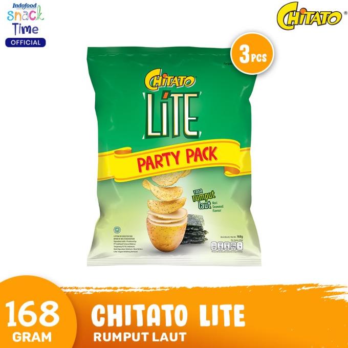 

BIG SALE CHITATO LITE RUMPUT LAUT 168 GR - 3 PCS !!!!!