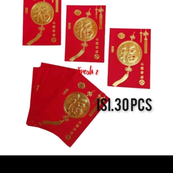 

New! 030 lembar angpao imlek fu bulat/angpao netral Limited