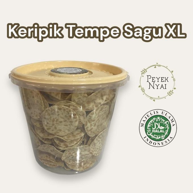 

TERBARU PEYEK NYAI | KERIPIK TEMPE SAGU (XL) !!!!!