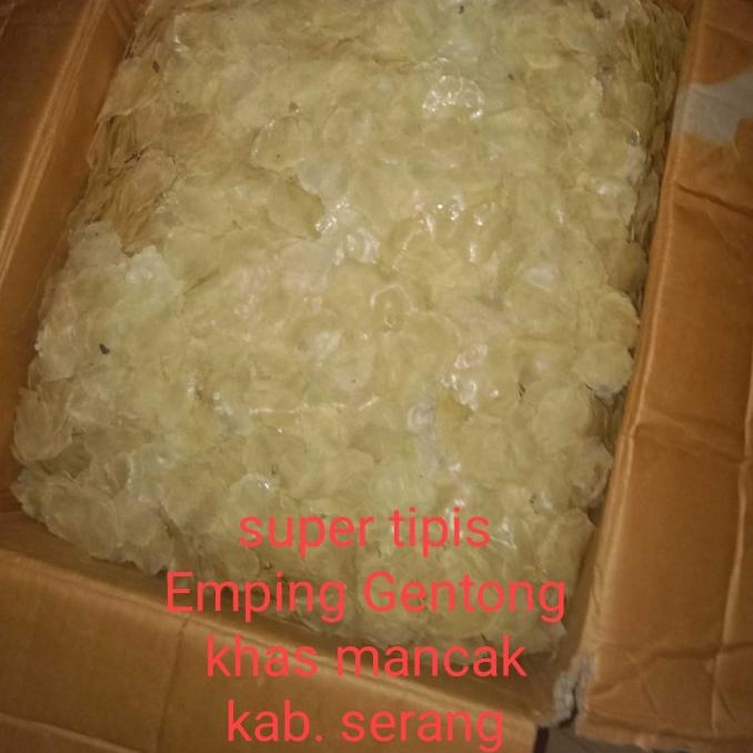 

BIG SALE EMPING MELINJO MANCAK 1KG UKURAN 1 KECIL TIPIS !!!!!
