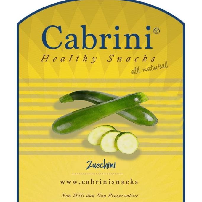 

TERBARU CABRINI HEALTHY SNACKS ZUCCHINI ( 1000 ML ) - KERIPIK ZUKINI !!!!!