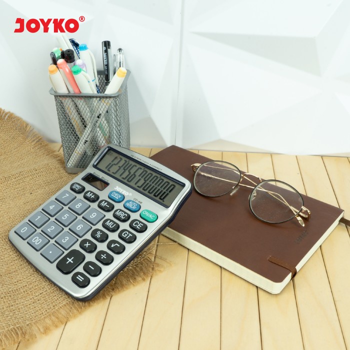 

CALCULATOR KALKULATOR JOYKO CC-46 12 DIGITS CHECK CORRECT ORIGINAL TERBARU