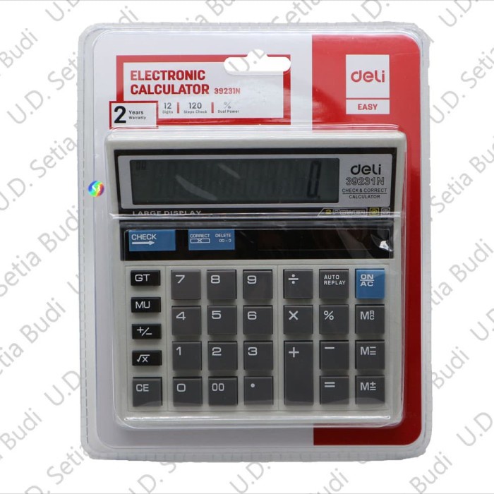 

KALKULATOR DEKSTOP DELI 39231 ASLI DAN BERGARANSI ORIGINAL TERBARU