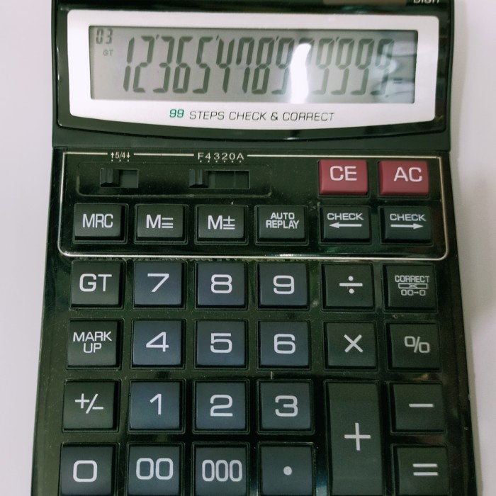 

KALKULATOR CITIZEN 914 D ORIGINAL TERBARU