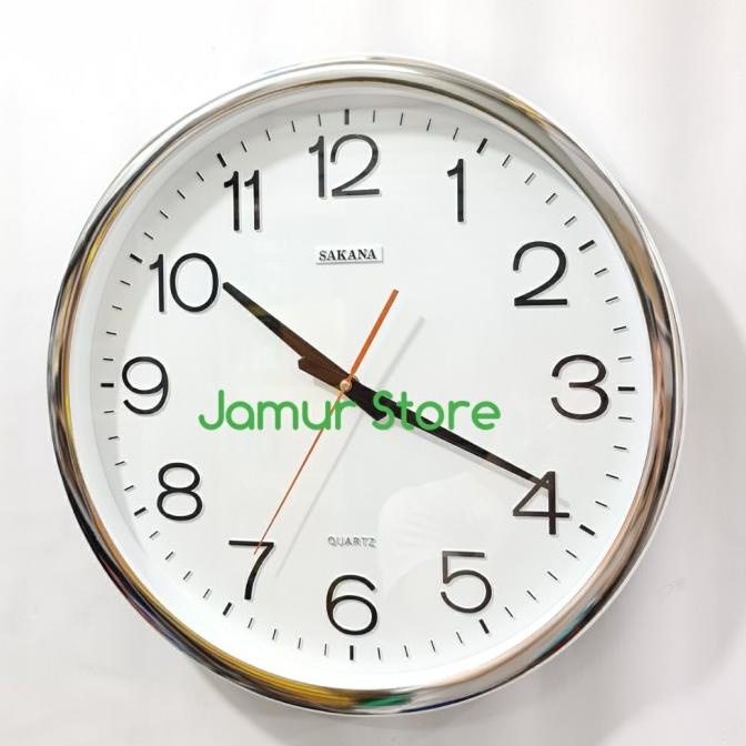 Jam Dinding Sakana 076 Quartz Original 40cm