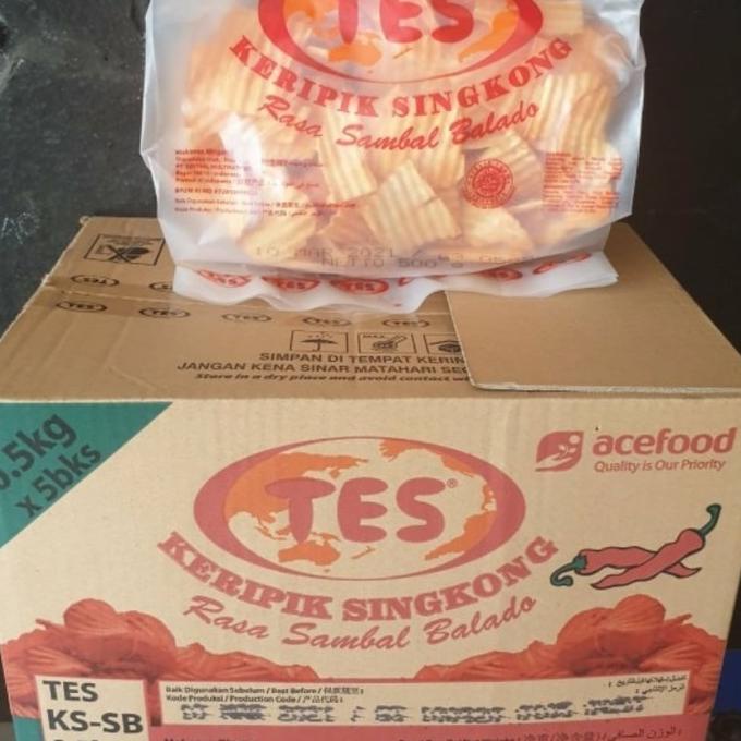 

BIG SALE KRIPIK SINGKONG BAKAR SAMBAL BALADO TEST 5PAKX500GRAM !!!!!