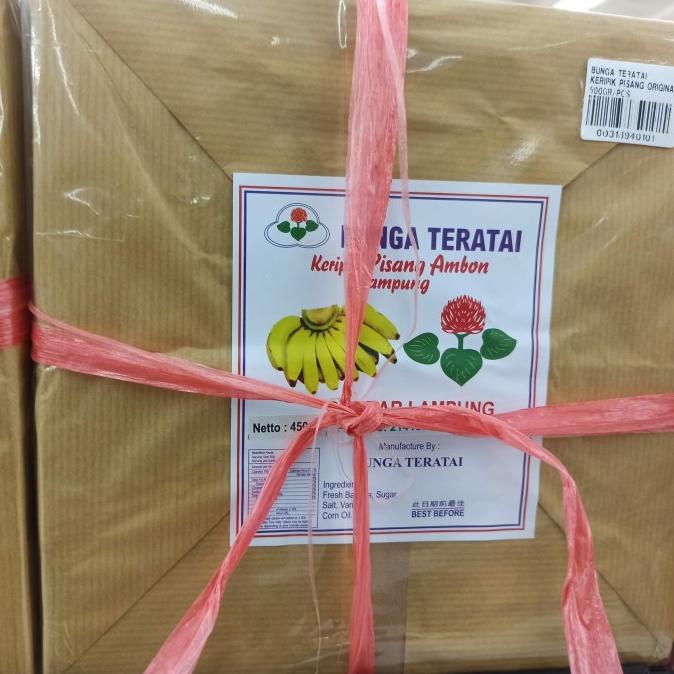 

BIG SALE BUNGA TERATAI KERIPIK PISANG ORIGINAL 450GR !!!!!