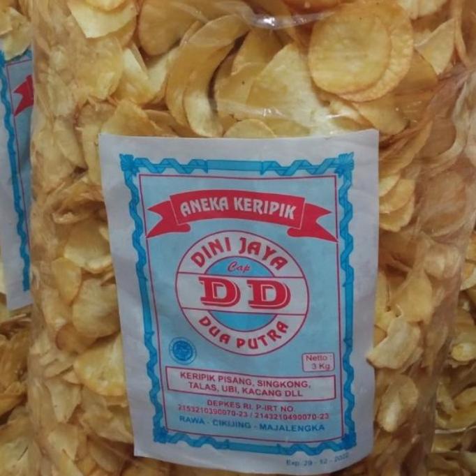 

NEW PRODUK KERIPIK SINGKONG RASA ORIGINAL MERK DD S ITNACK !!!!!