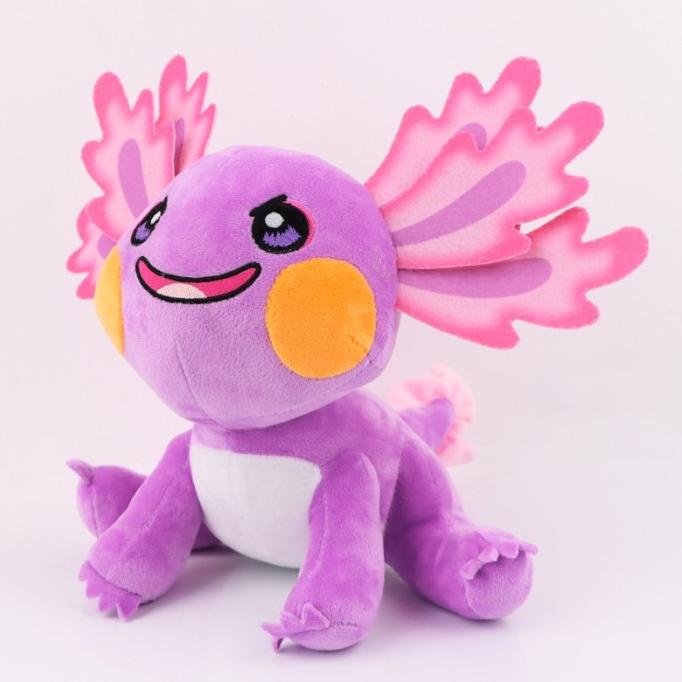 Roblox Axolotl Mainan Mewah Boneka Boneka Dinosaurus Hexagonal Meksi