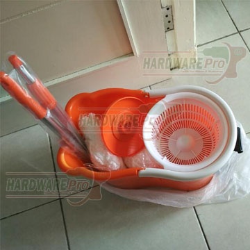 [AESTETHIC COLLECTION] Alat Pel Super Mop Spin Mop 3 in 1 ProClean Orange Ace