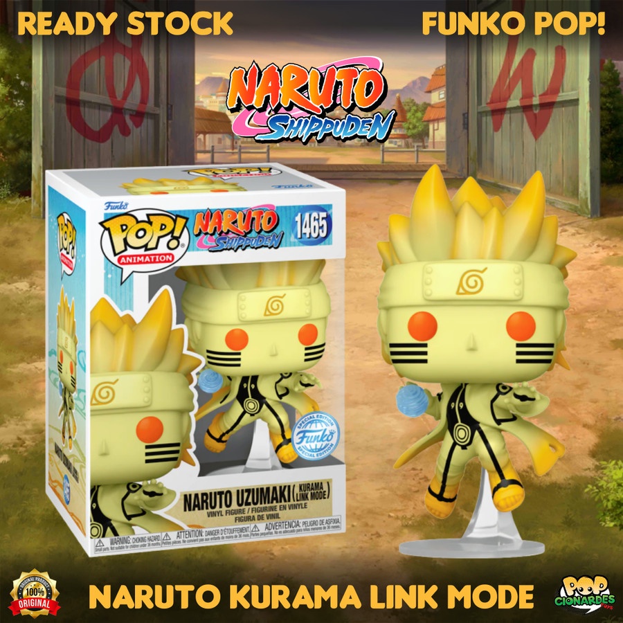 Funko POP Anime - Naruto Shippuden - Naruto Kurama Link Mode #1465
