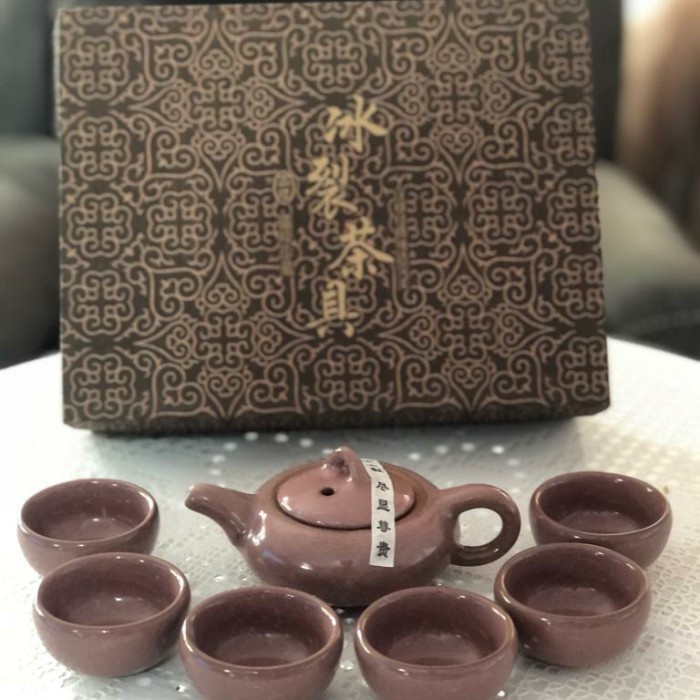 

New! TermuraH yuk!! Tea Set hadiah imlek kado imlek hampers 6 Limited